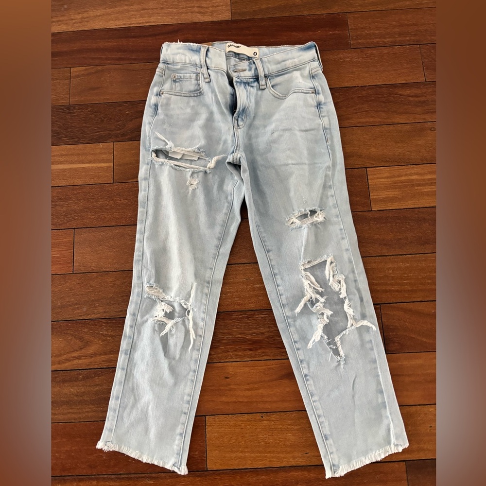 NWT vintage distressed jeans.  Size 0